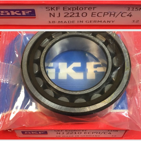 Подшипник роликовый NJ 2210 ECPH/C4 SKF (Б/У)