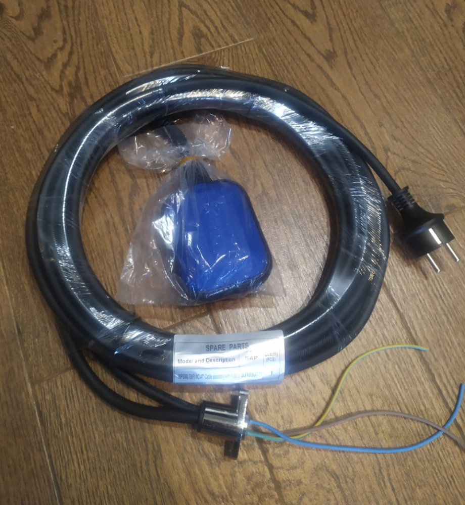 Кабельный узел в сборе для насоса с поплавком Solidpump 